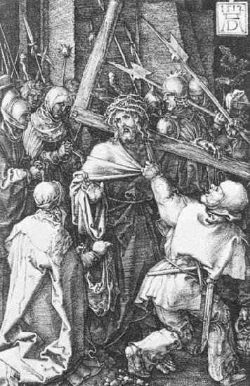 Albrecht Durer Bearing of the Cross Spain oil painting art